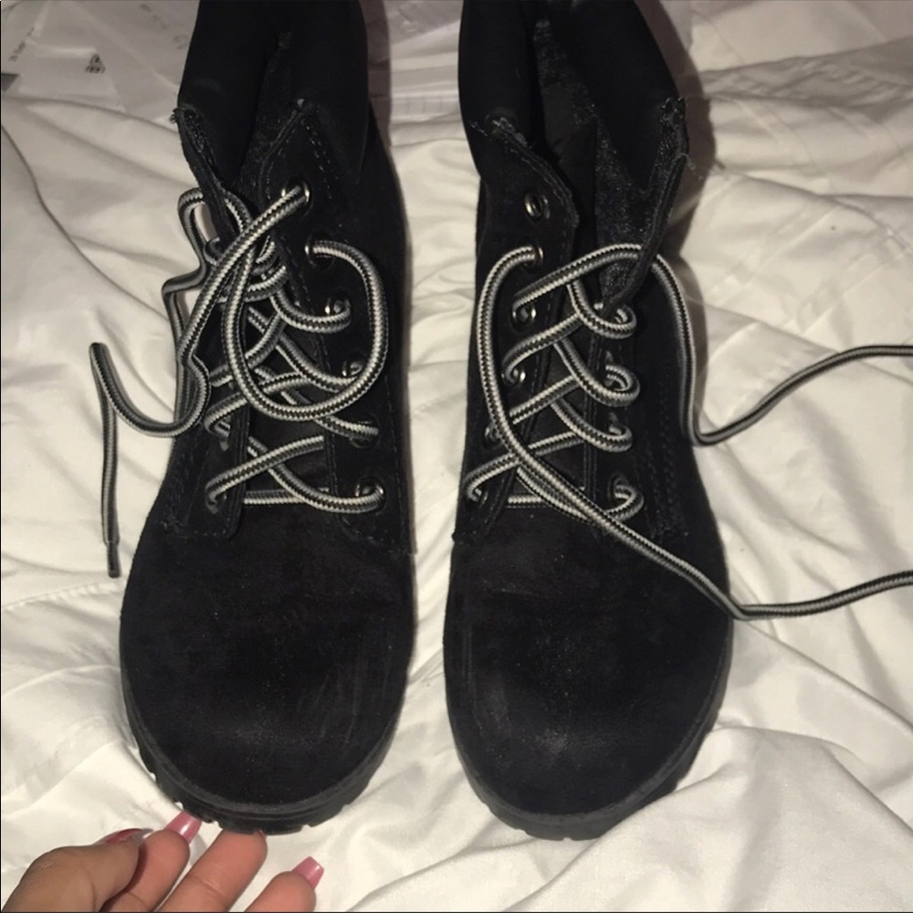 Black booties